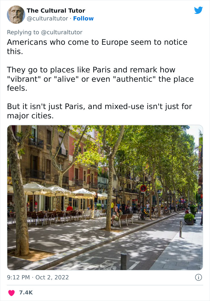 Twitter Account That Offers "A Beautiful Education" Explains Why Some Cities Feel More Alive Than Others Twitter Account That Offers "A Beautiful Education" Explains Why Some Cities Feel More Alive Than Others