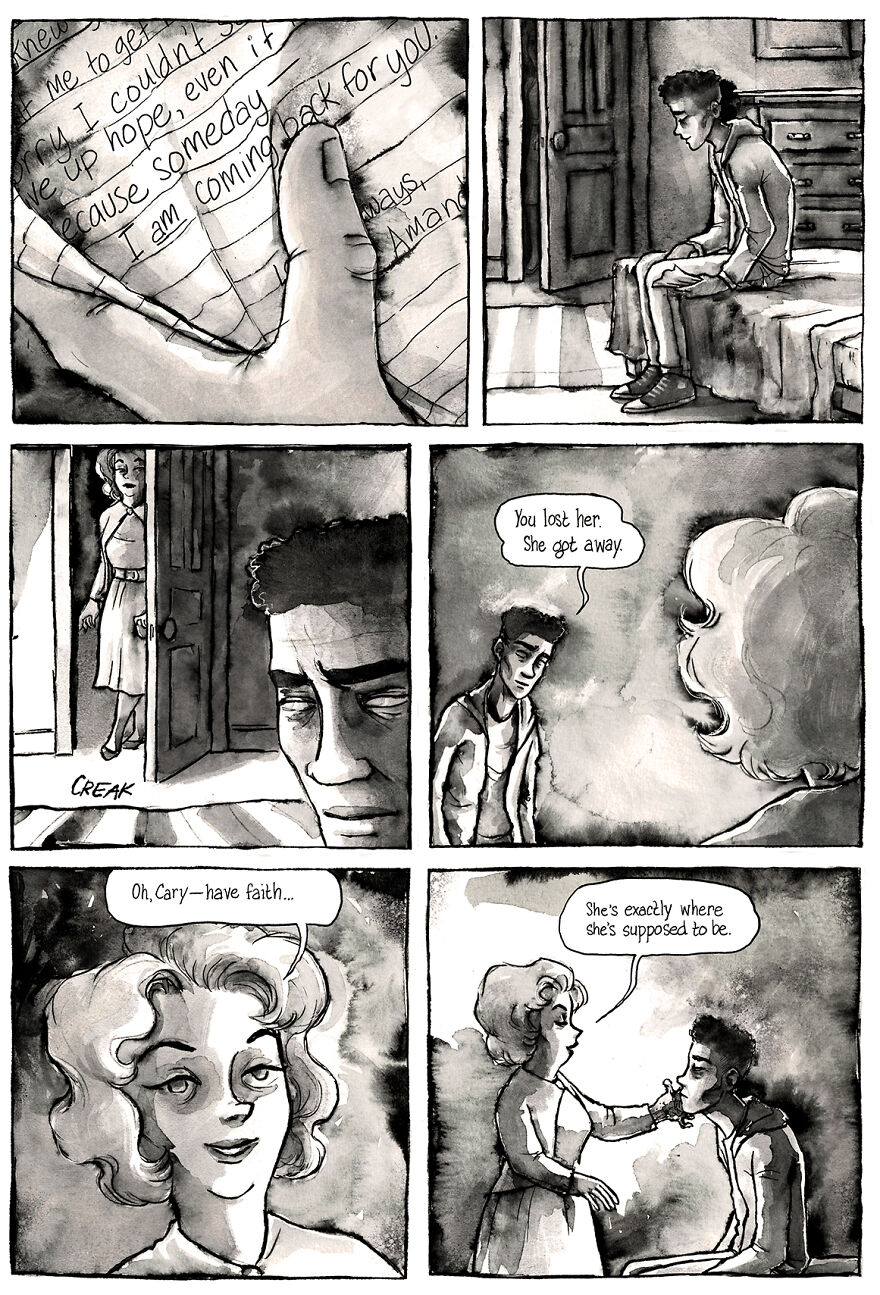 I Created A Dark Comic Series That&rsquo;s Full Of Creepy Small-Town Secrets (Part 5 Of My Horror Webcomic)