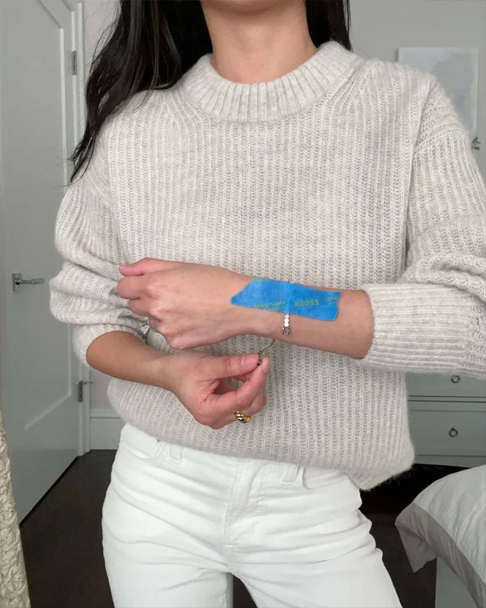 Put Bracelets On With Tape