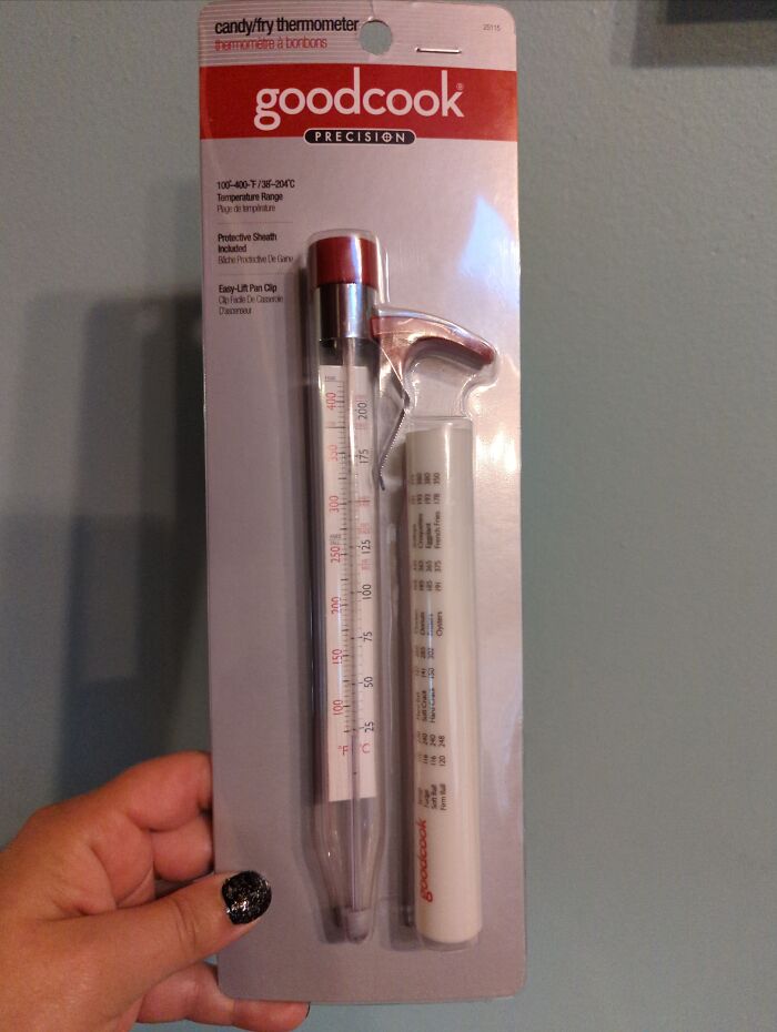 Wanted To Make Candy Apples..... This Candy Thermometer That's Been In A Drawer For 3 Yrs Now 😂🤣😂