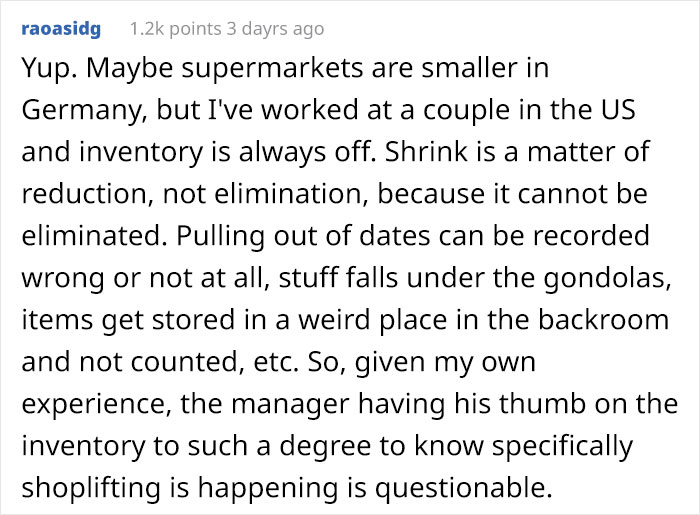 "Today I Messed Up By Going To A Supermarket Chain And Admitting I Shoplifted For 2 Years"