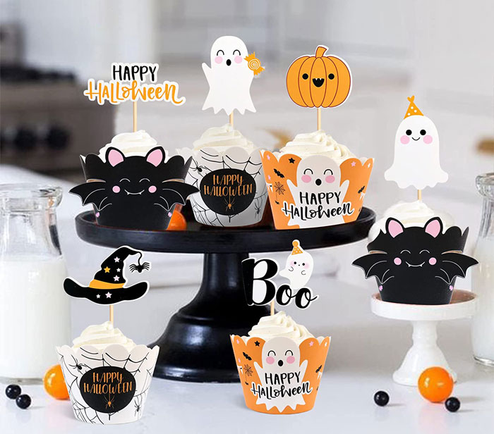 Halloween Cupcake Toppers
