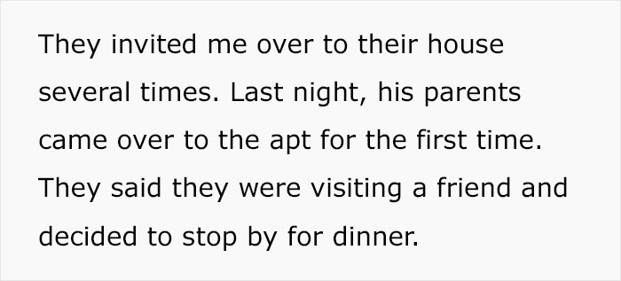 "Am I The Jerk For Serving My Boyfriend's Parents Pizza For Dinner?" "Am I The Jerk For Serving My Boyfriend's Parents Pizza For Dinner?"