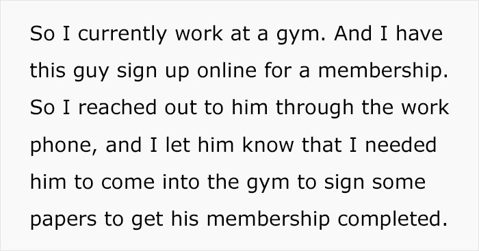 “This Is Why Men Scare Me”: Gym Worker Contacts Client Through Email, Gets A Response Through Instagram “This Is Why Men Scare Me”: Gym Worker Contacts Client Through Email, Gets A Response Through Instagram