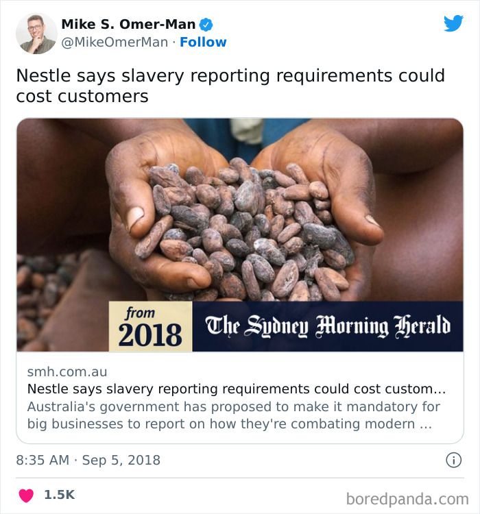 Honestly, F**k Nestle