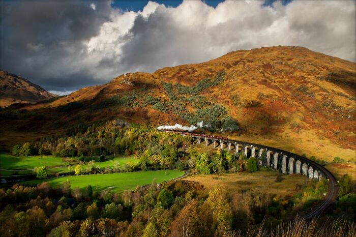 Lines In The Landscape Highly Commended: Jon Brook, 'Jacobite In The Autumn'