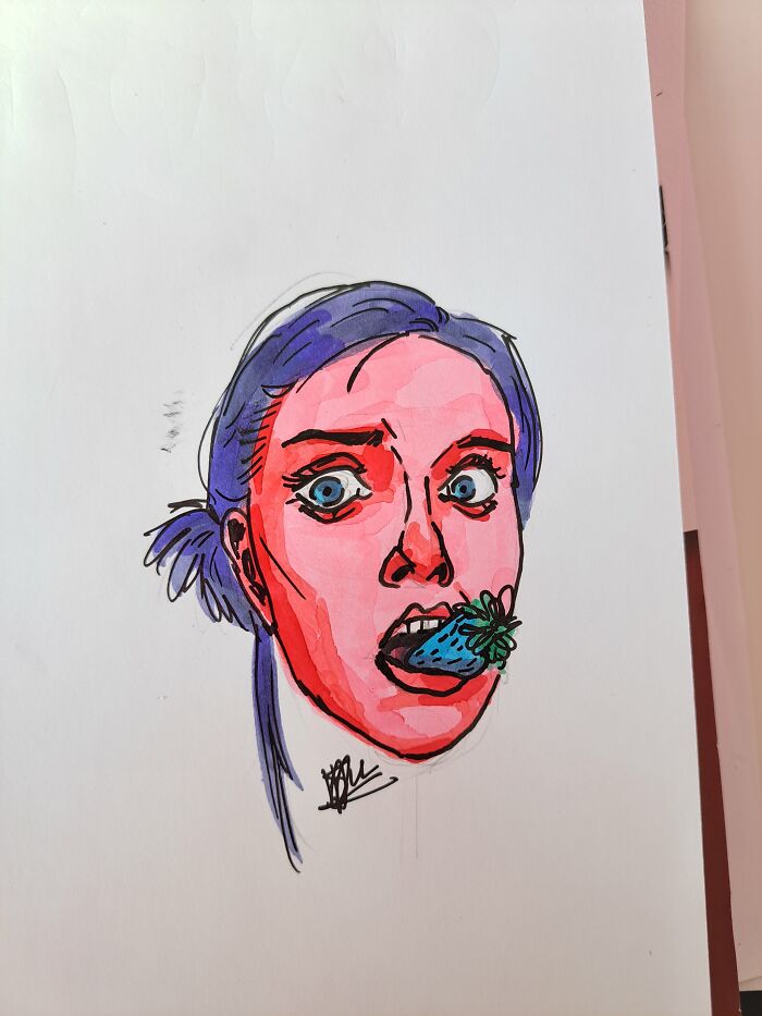 Colorful Self-Portrait!