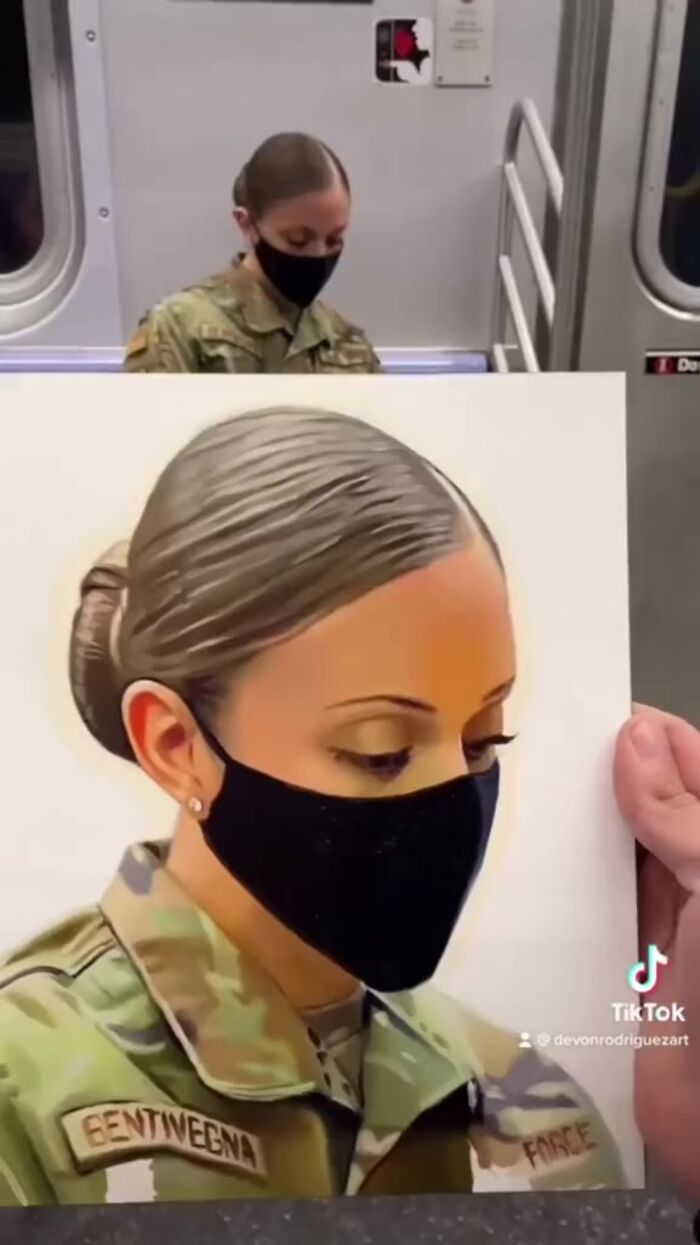 New York Artist Is Well-known For Drawing Unaware Subway Passengers and Then Posting Their Reaction Online (25 New Pics)