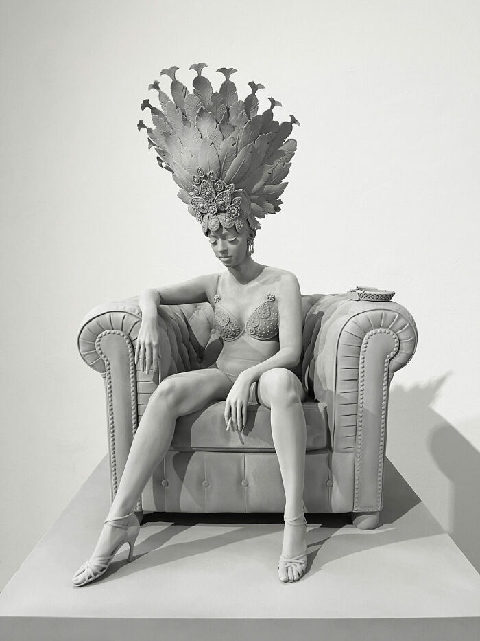 Artista: Hans Op De Beeck, bailarina, 2021