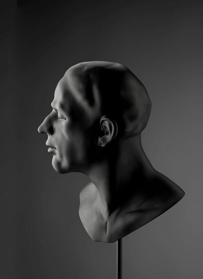 Portrait Of A Man, 2018, Martin Janecký, Glass