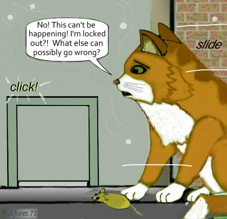 I Have Created 'Locked Out Pt I' Comics (12 Pics)