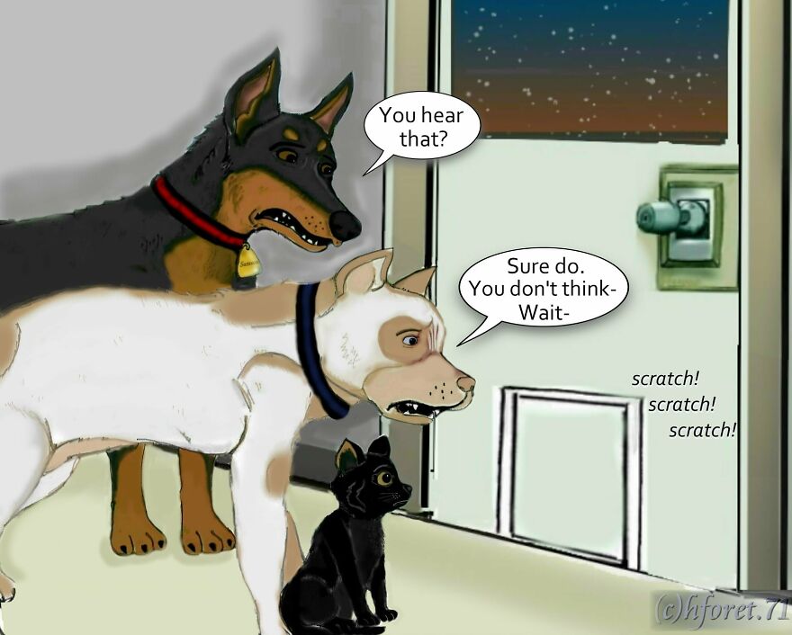 I Have Created 'Locked Out Pt I' Comics (12 Pics)