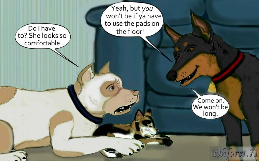 I Have Created 'Locked Out Pt I' Comics (12 Pics)