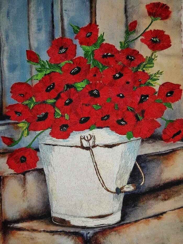 My Mother Is A Gifted Embroidery Artist (15 Pics)