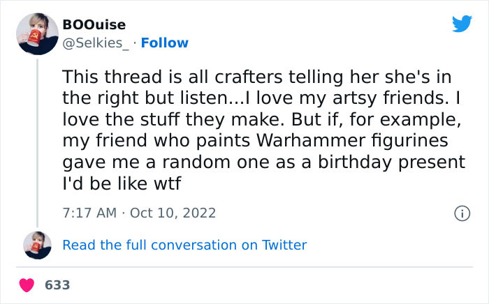 Woman Crochets A Blanket For 900 Hours As A Gift For Friend's Son, He Gives it Back To Her, The Internet Is Divided Woman Crochets A Blanket For 900 Hours As A Gift For Friend's Son, He Gives it Back To Her, The Internet Is Divided