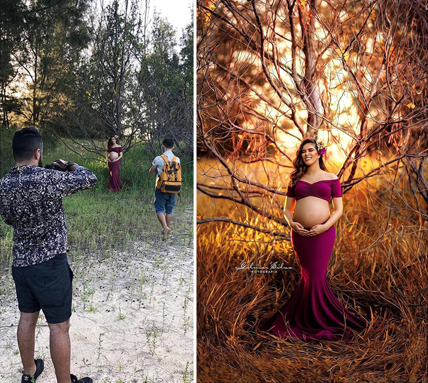 Photographer Continues To Show The Backstage Of His Work Proving That In Simple Places You Can Make Great Photos