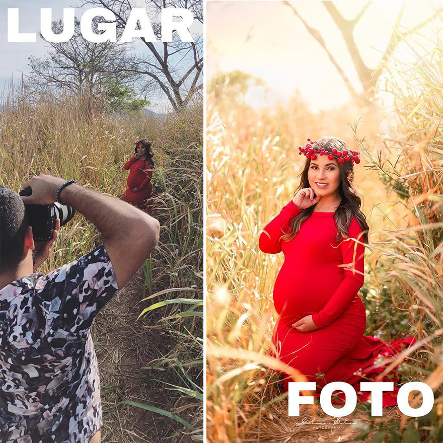 Photographer Continues To Show The Backstage Of His Work Proving That In Simple Places You Can Make Great Photos