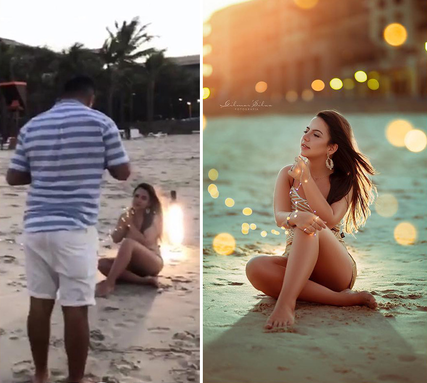 Photographer Continues To Show The Backstage Of His Work Proving That In Simple Places You Can Make Great Photos