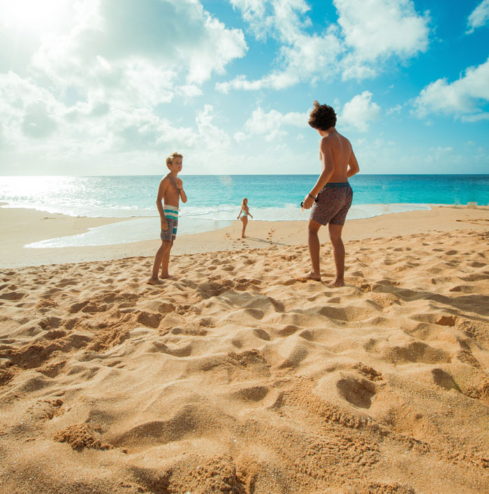 What's The First Thing You Do At The Beach?