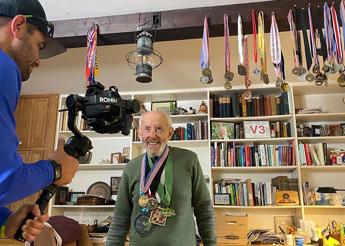 This Man Started Running To Battle The Grief Of Losing His Wife, Continues To Run 7 Decades Later