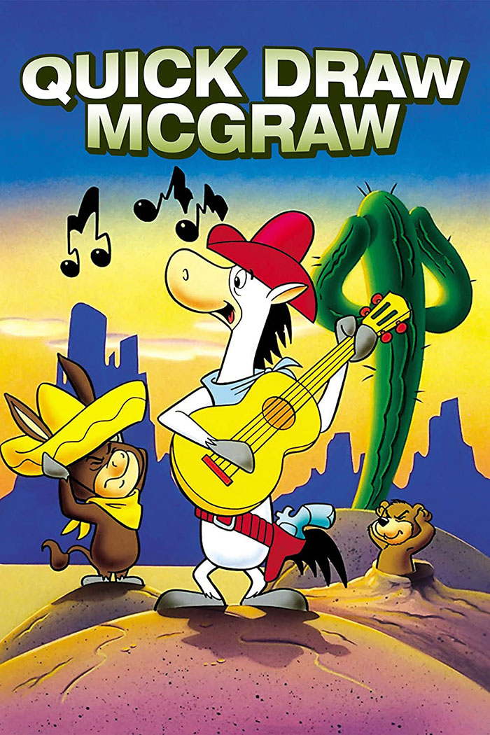 Poster for Quick Draw McGraw cartoon