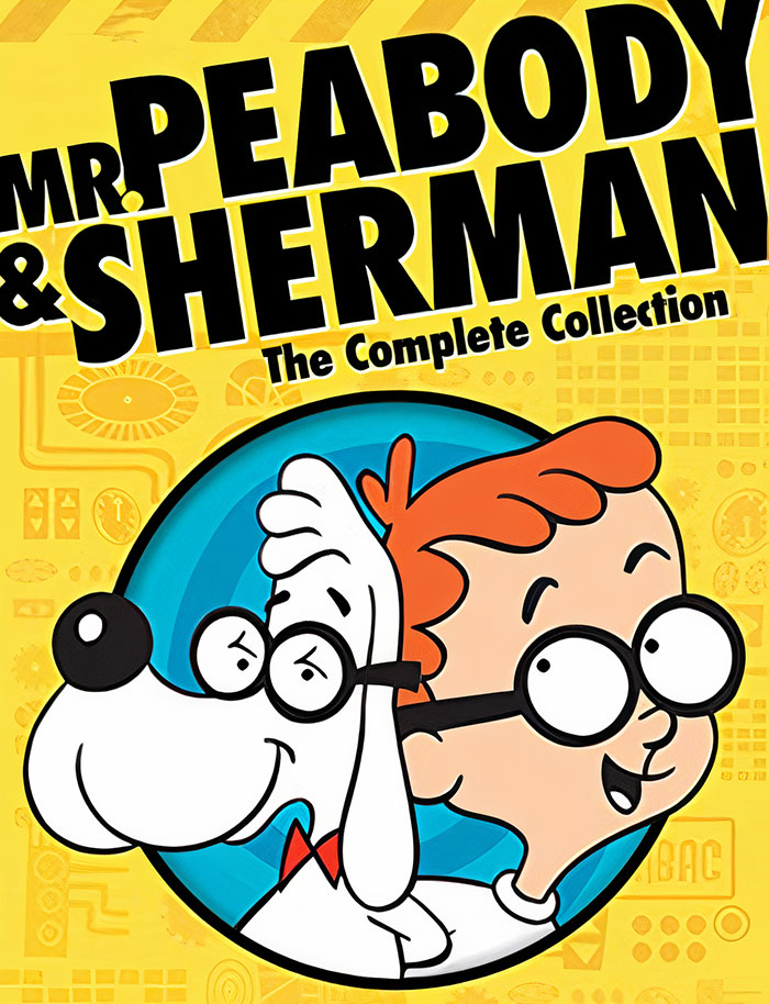 Poster for Peabody's Improbable History cartoon