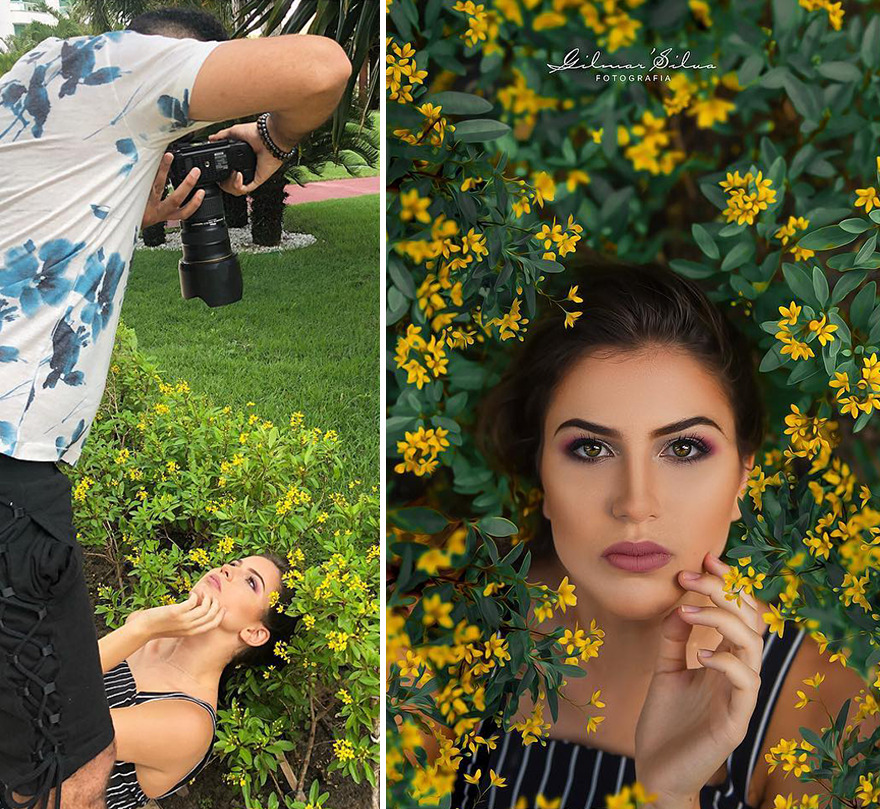 Photographer Continues To Show The Backstage Of His Work Proving That In Simple Places You Can Make Great Photos