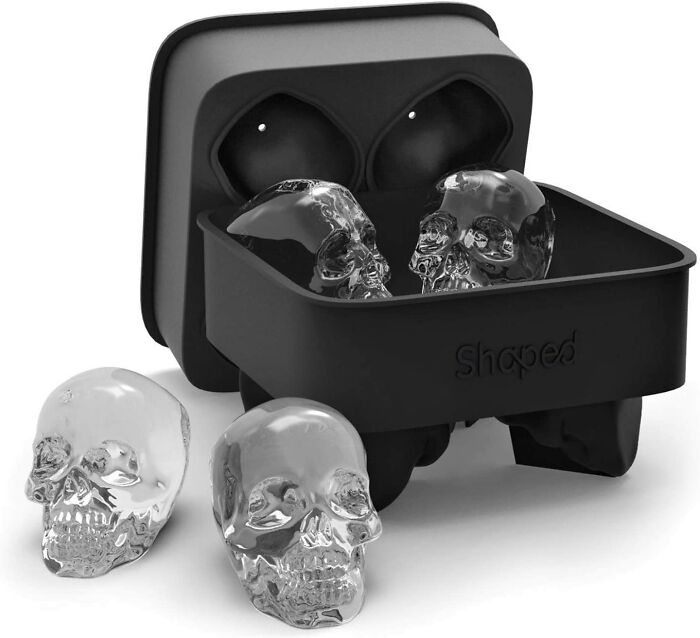 Skull Ice Mold Tray