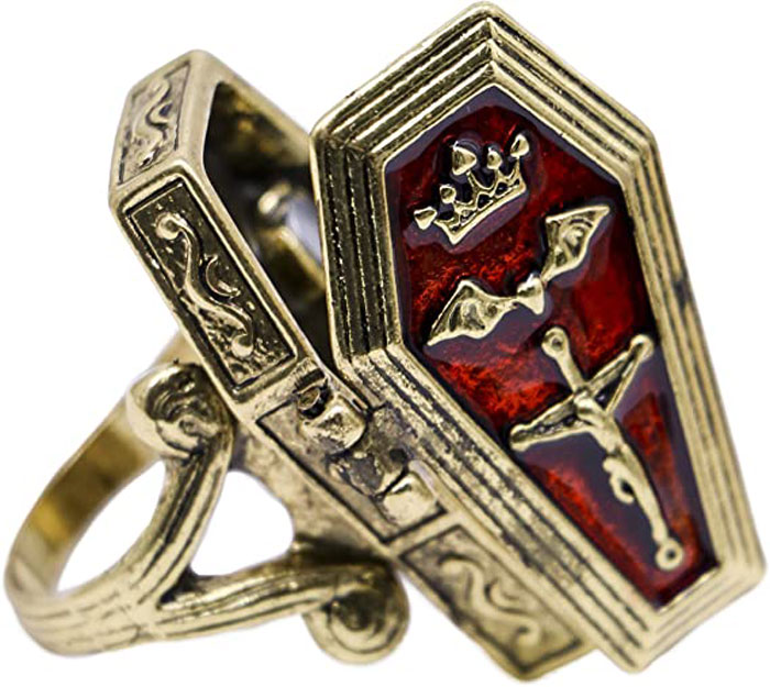Openable Casket Ring