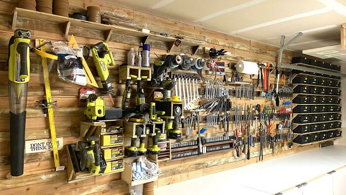 I Like Tools And I Like Them Organized