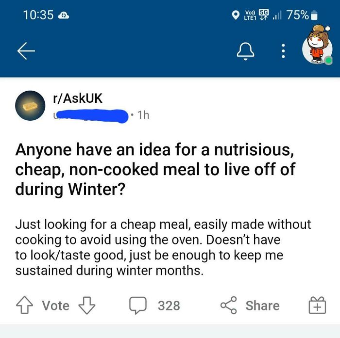 Citizen Of World's Sixth Largest Economy Needs A Meal That Doesn't Have To Taste Good As Long As It Doesn't Require Electricity To Make It