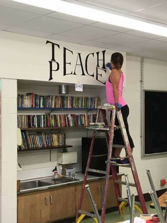 This Teacher's Wall Art