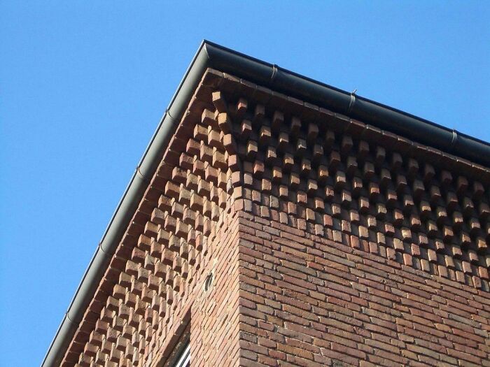 Substation, Detail Of Cornice, Hans Heinrich Müller