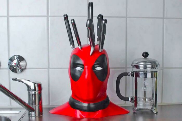 Deadpool Knife Caddy
