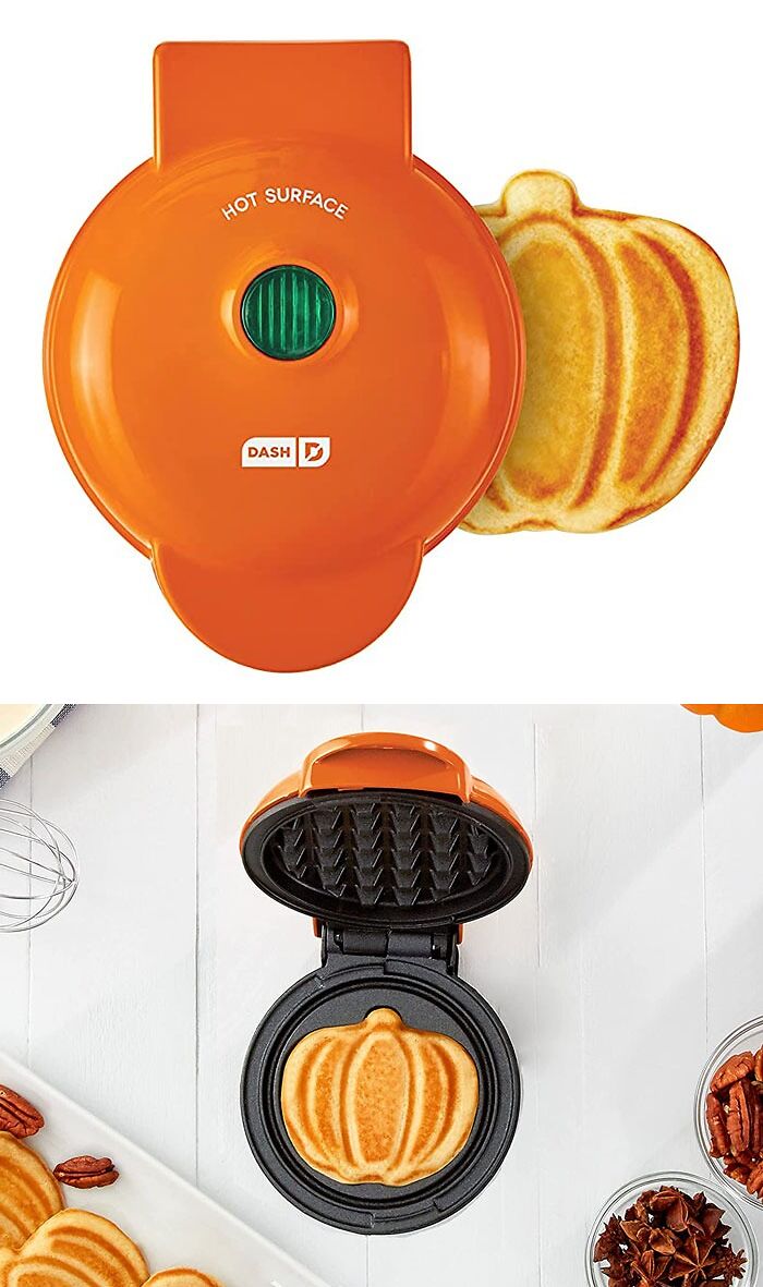 Mini Pumpkin Waffle Maker