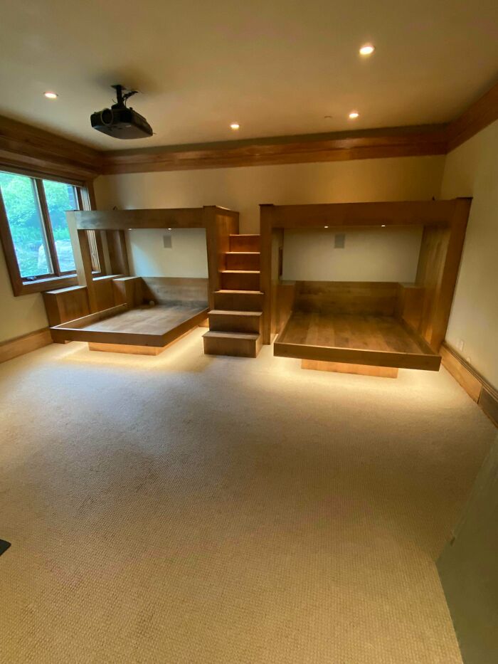 Saw Someone Else Posted A Bunk Bed… So Here’s One I Did A Few Months Ago!