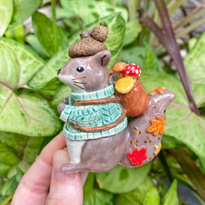 Esta lindura me da muchas vibras otoñales