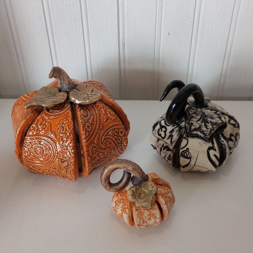 Pumpkins! Just A Few I Did For Test For A Workshop