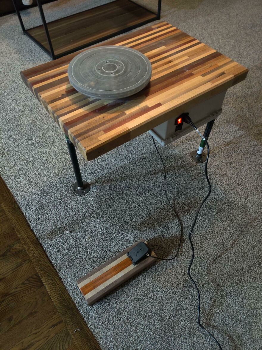 I Built My Own Pottery Wheel And I'm Honestly Really Proud Of Myself