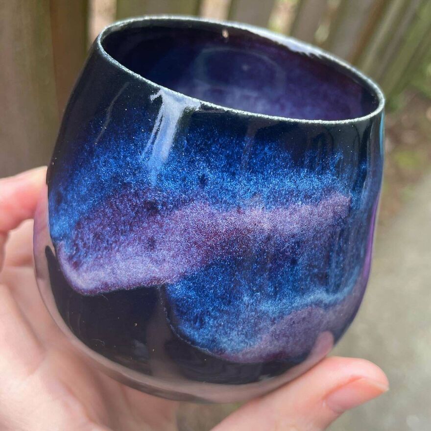 I Was Going For The Galaxy/Nebula/Northern Lights Look. Success 