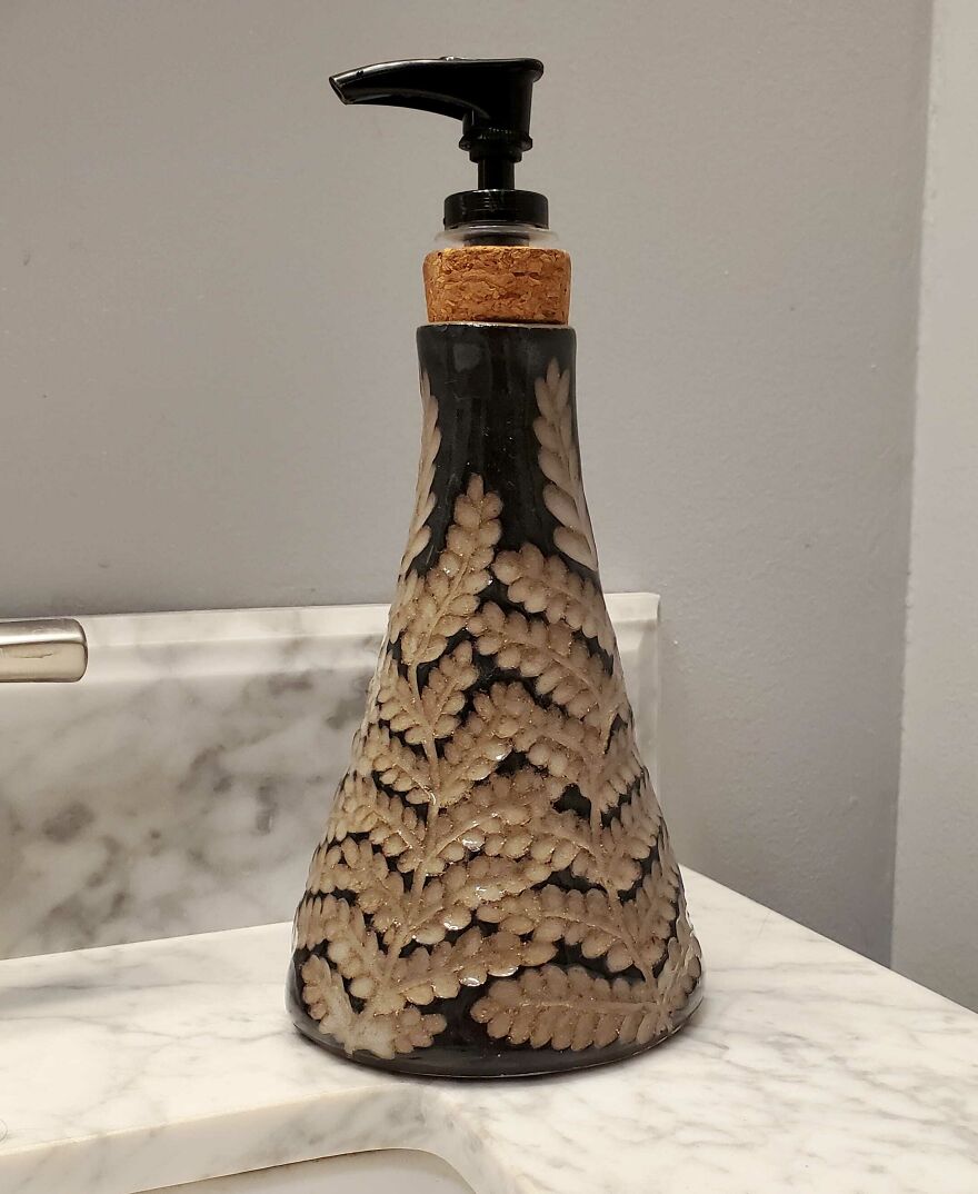Fern Soap Dispenser Because Hand Washing Is All The Rage 🌿