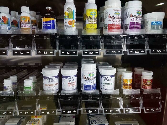 This Vending Machine Solely Dispenses Medications For Your Pet Falcons