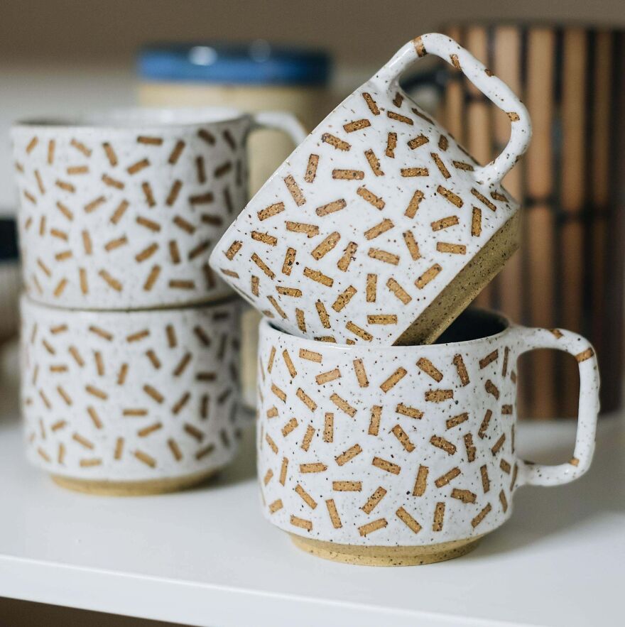 Donut Sprinkle Cups :)