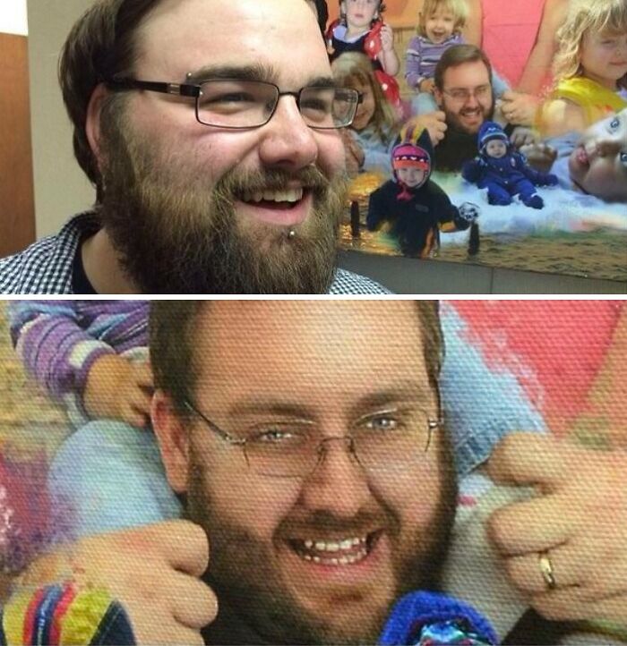 Encontré un tipo en un cuadro que se parecía a mí