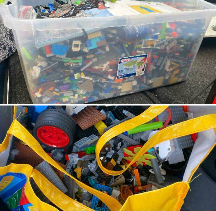 Una madre pisó su último LEGO...