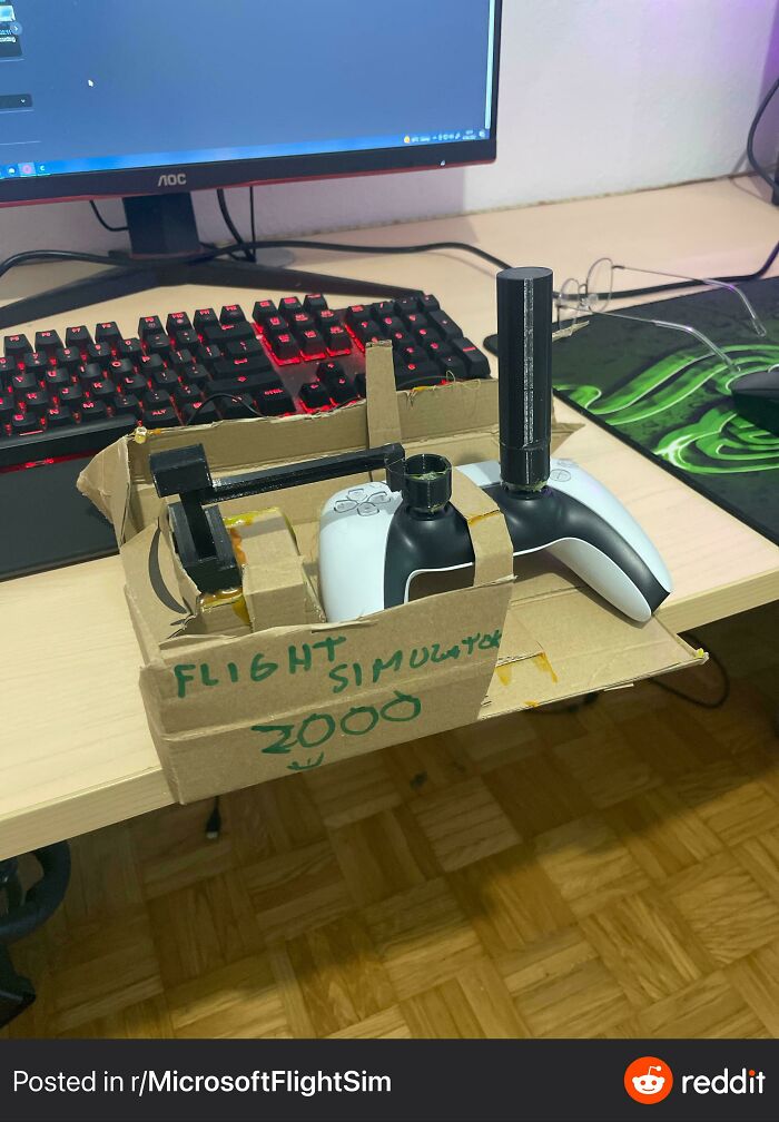 My Flight Sim Rig 😂