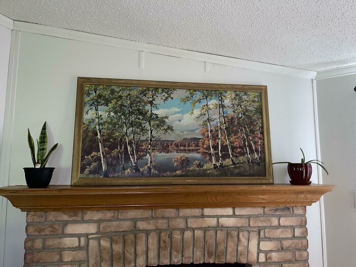 Found This Free Painting On The Sidewalk The Other Day