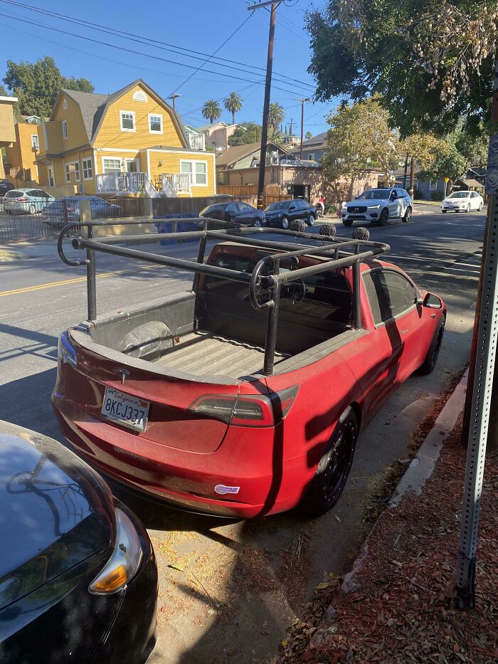 A Tesla Pickup Truck