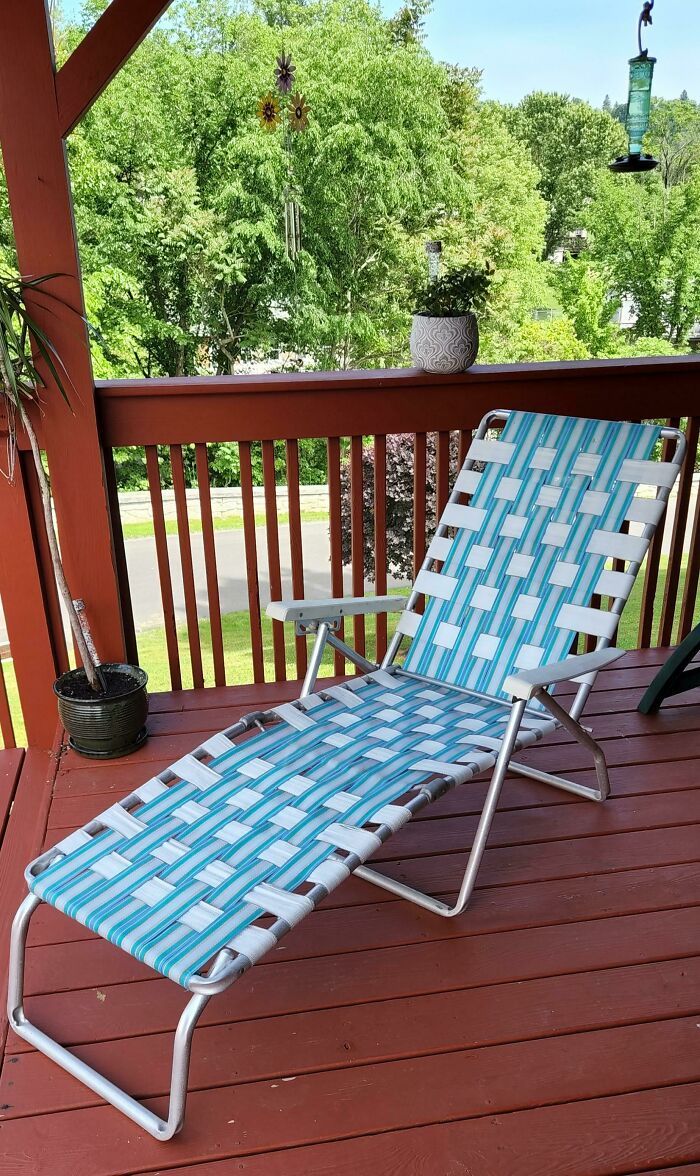 Rescued This Beauty From The Curb Today. Can't Wait To Clean And Reweb!