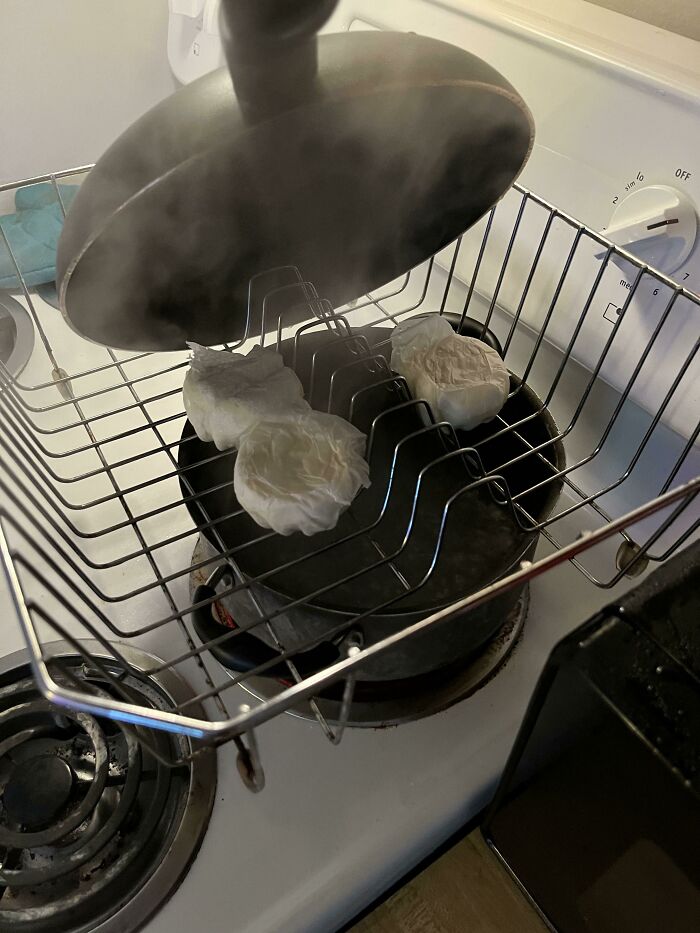 Didn’t Have A Steamer For My Bao Buns